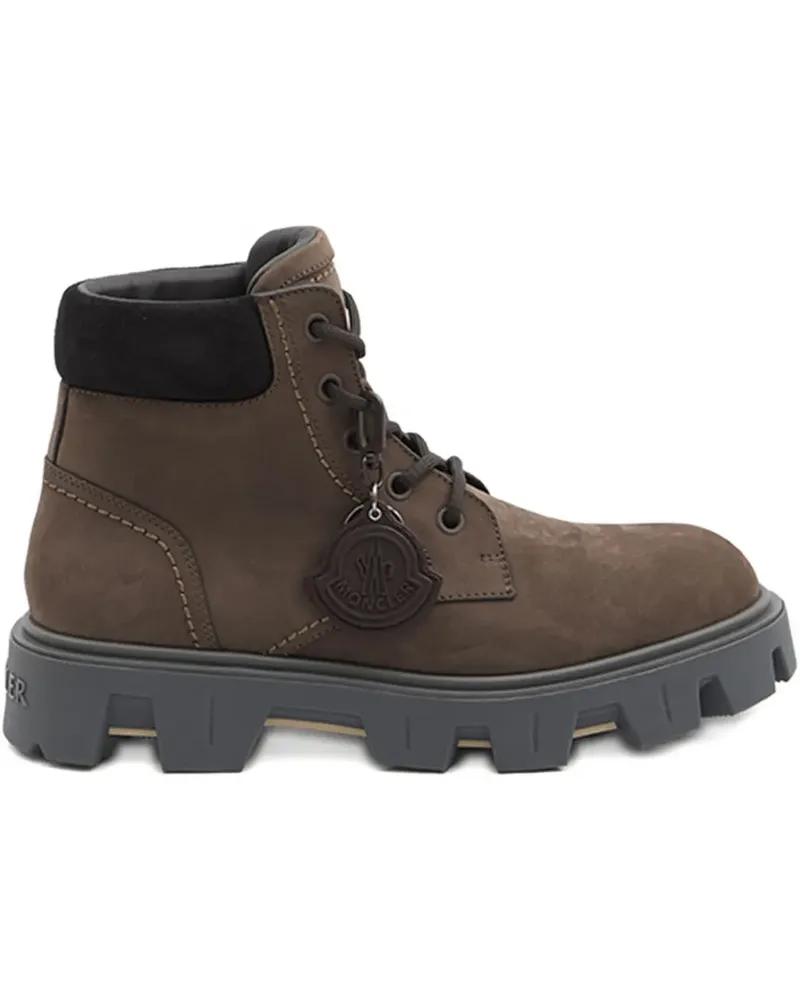 Moncler Peak City Wanderstiefel - Braun Braun