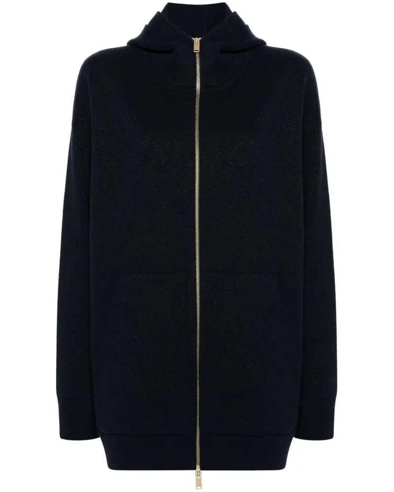 Fabiana Filippi Oversized-Cardigan mit Lurex-Detail - Blau Blau