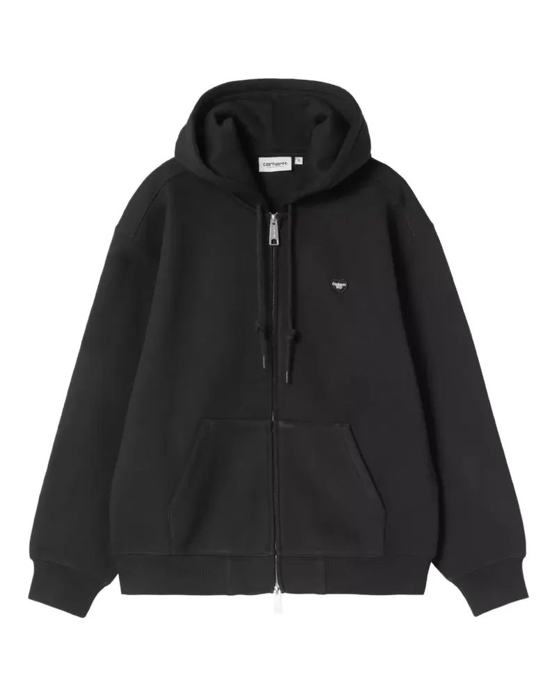 Carhartt WIP HD small heart-patch jkt - Schwarz Schwarz
