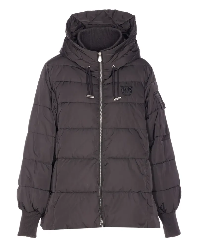 Pinko Gefütterte Kapuzenjacke - Grau Grau
