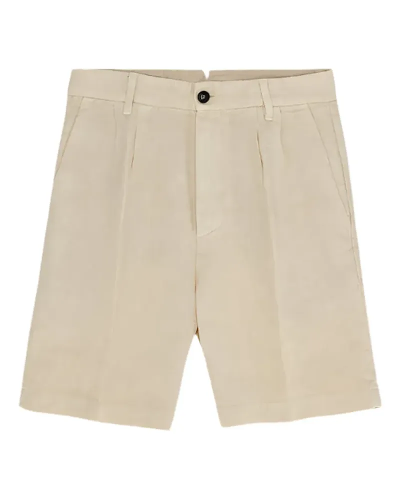 Fortela logo-detail shorts - Nude Nude