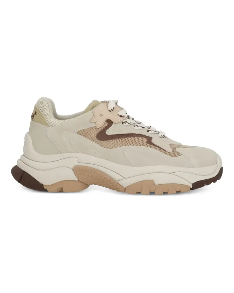 ash Addict panelled sneakers - Nude Nude