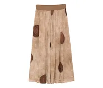 Gillian Midirock mit Punkte-Print - Nude