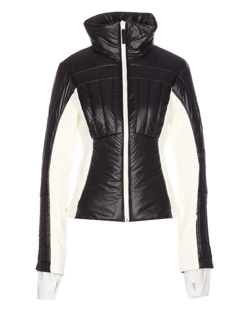 Jet Set Tanja padded high-neck jacket - Schwarz Schwarz