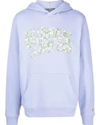 Billionaire Boys Club Hoodie mit Logo-Print Violett