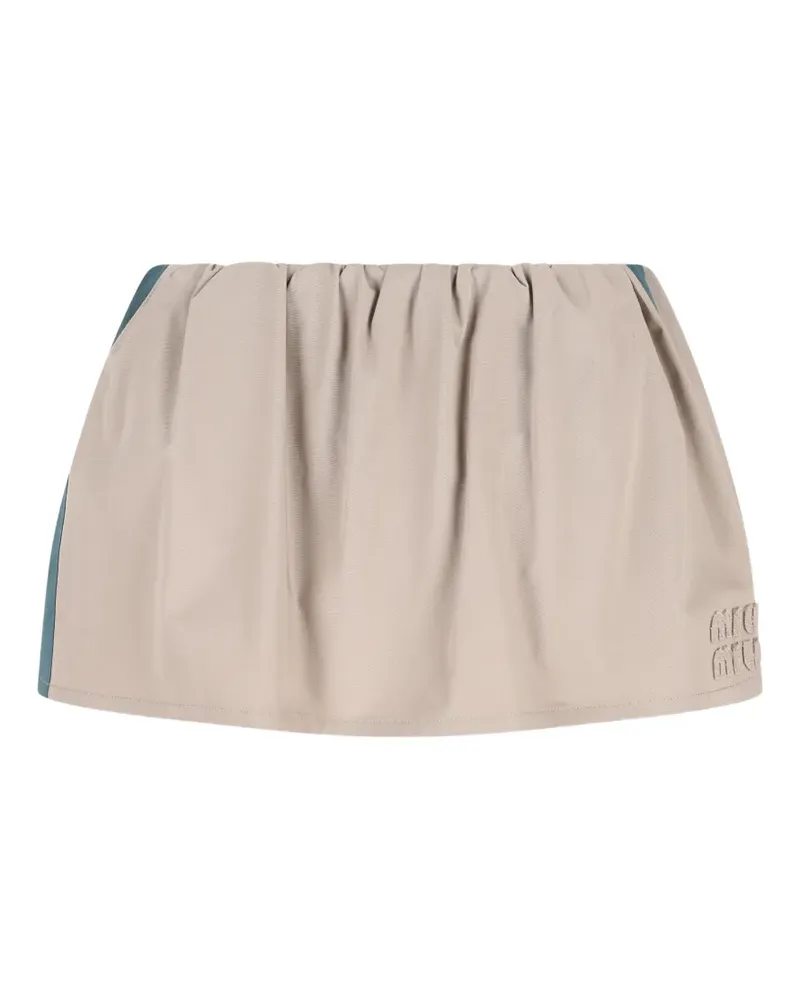 Miu Miu Rock mit Kordelzug - Nude Nude