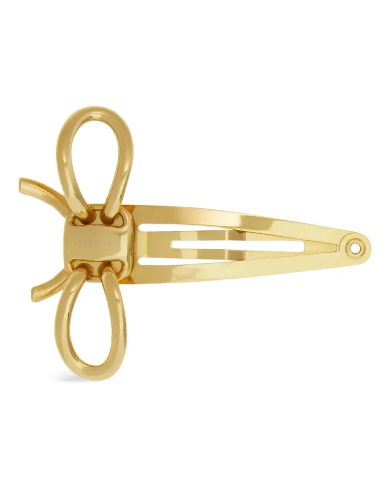 Ferragamo Vara bow hair clip - Gold Gold