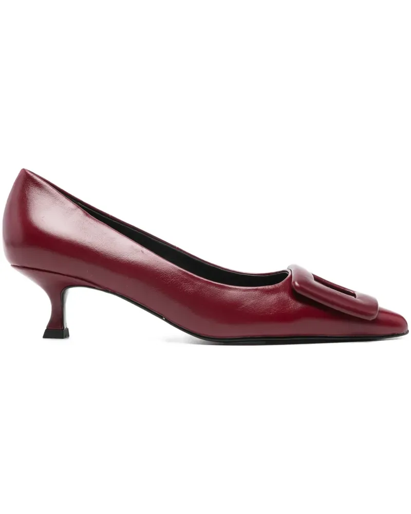 Bibi Lou 45mm leather heeled pumps - Rot Rot