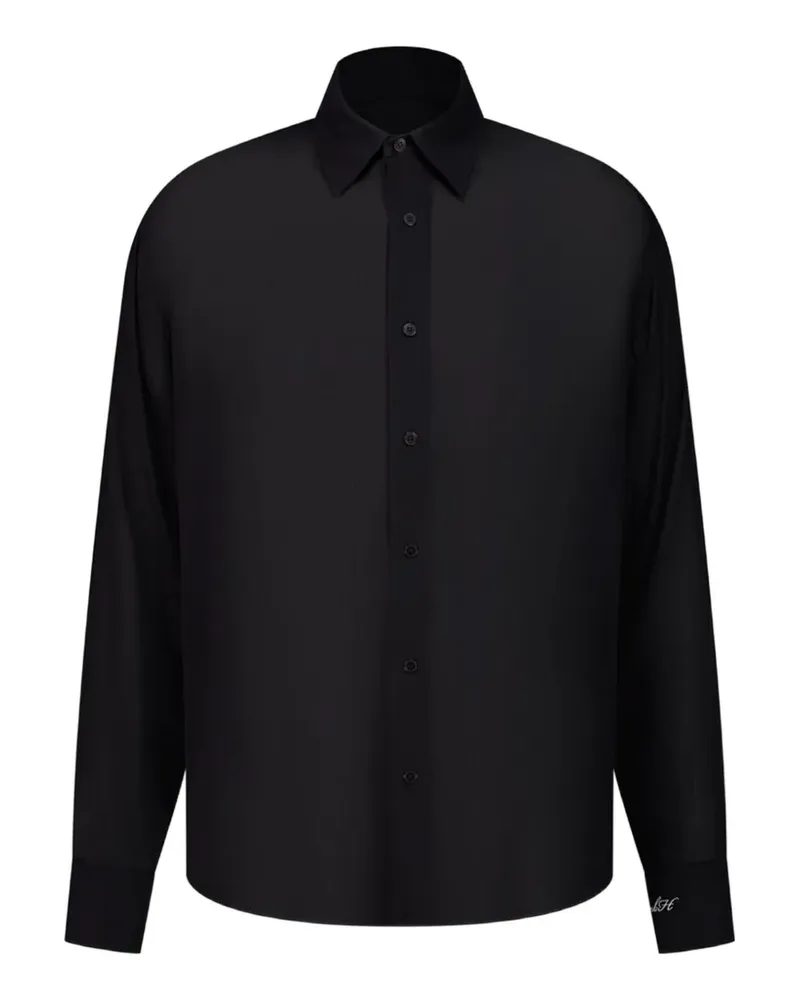 GmbH cut-out Diya shirt - Schwarz Schwarz