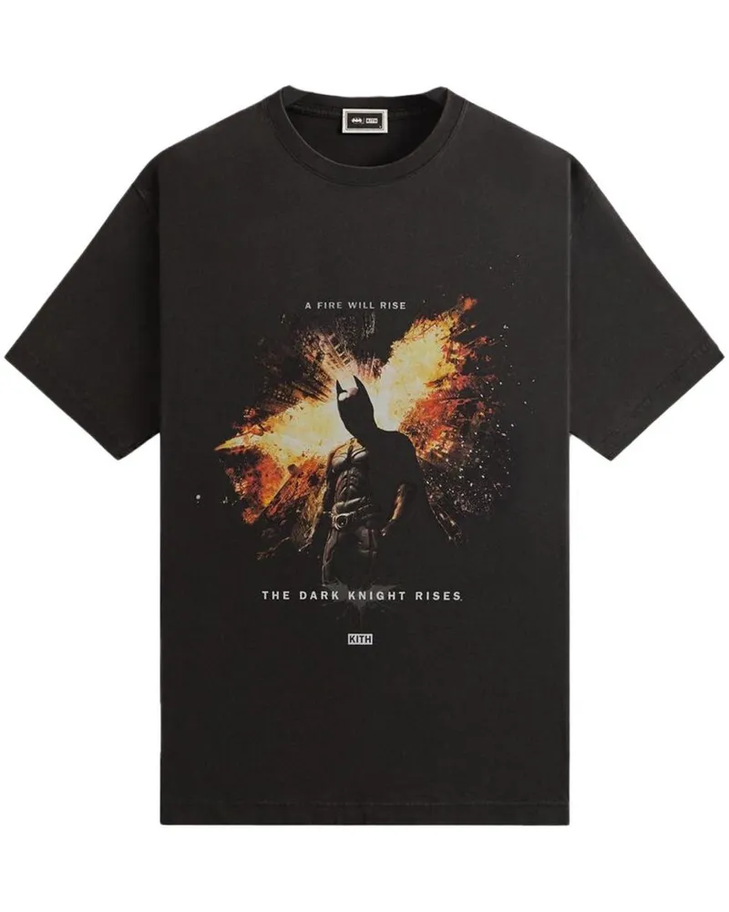 KITH x Batman Dark Knight Rises T-Shirt - Schwarz Schwarz