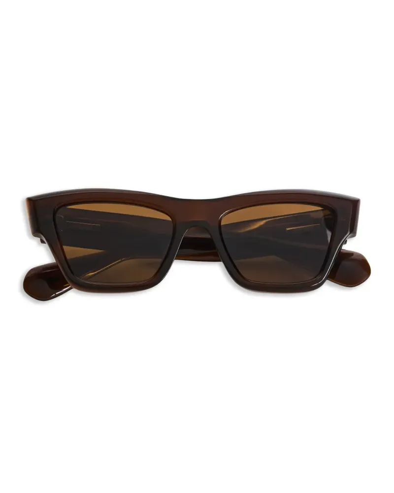Jil Sander cat-eye frame sunglasses - Braun Braun
