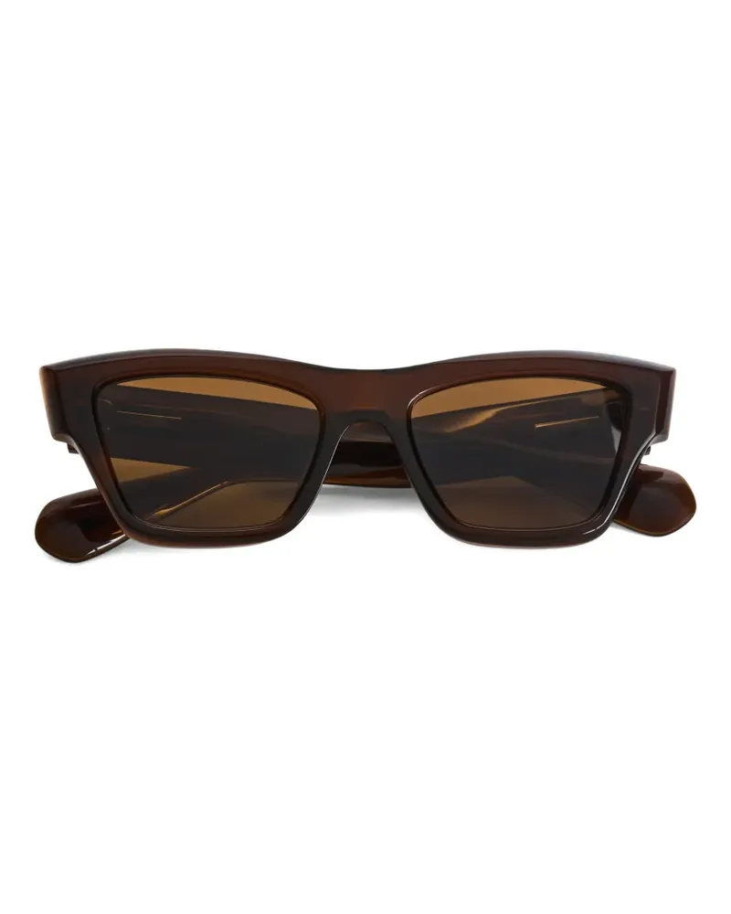 Jil Sander cat-eye frame sunglasses - Braun Braun