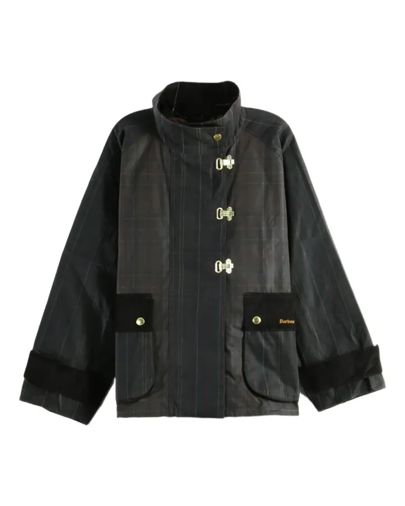 Barbour Karierte Jacke - Grün Grün