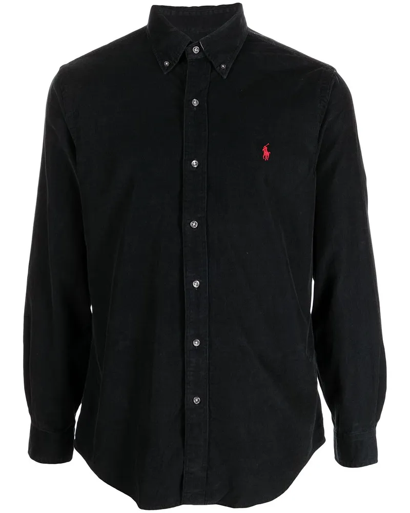 Ralph Lauren Hemd mit Logo-Stickerei - Blau Blau