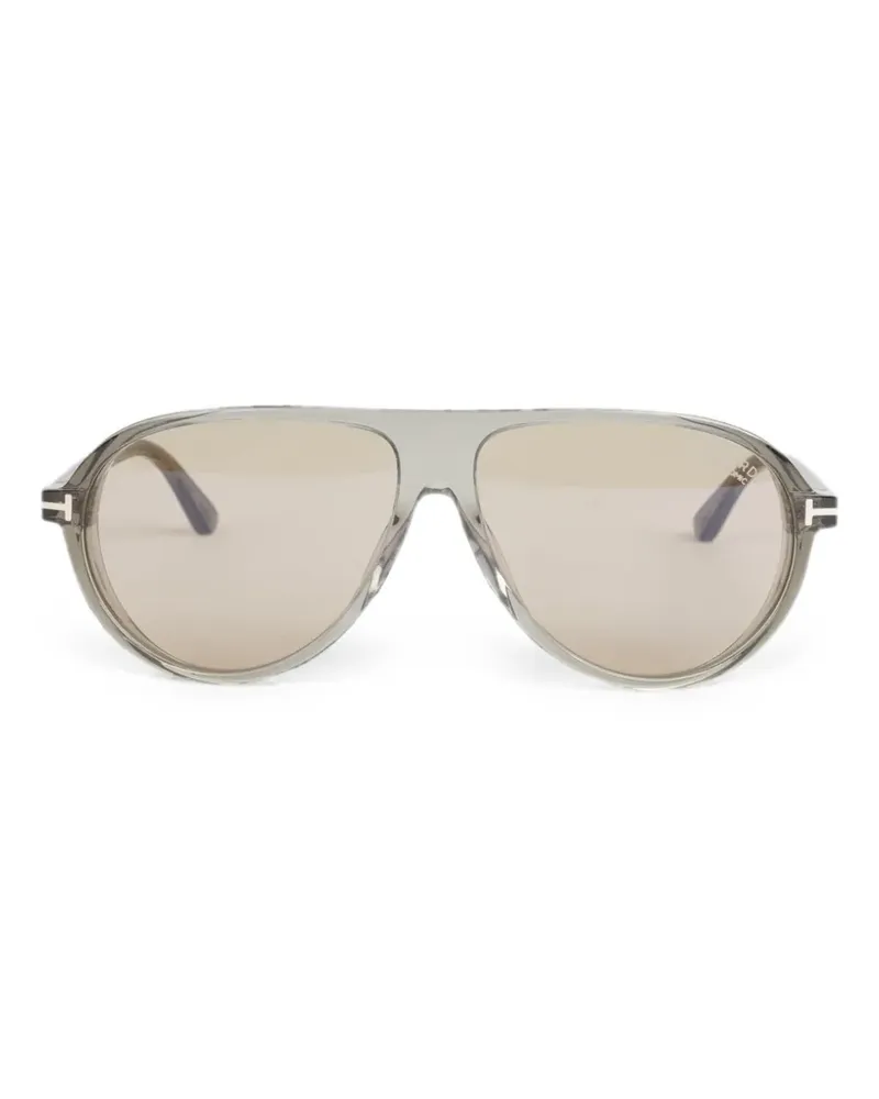 Tom Ford Getönte Pilotenbrille - Grau Grau