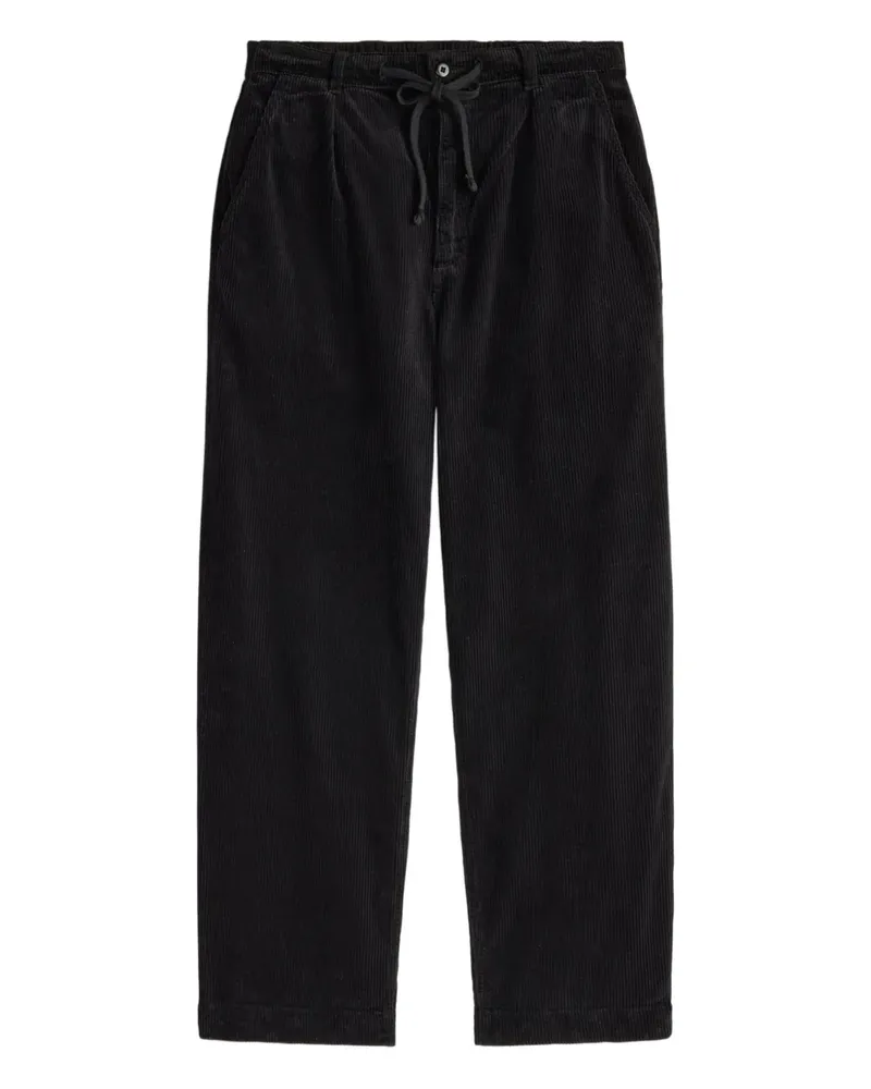 Ralph Lauren Cordhose mit Falten - Schwarz Schwarz