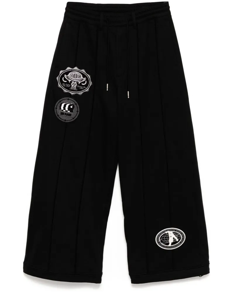SONGZIO Universe Hose mit vertikalem Schnitt - Schwarz Schwarz