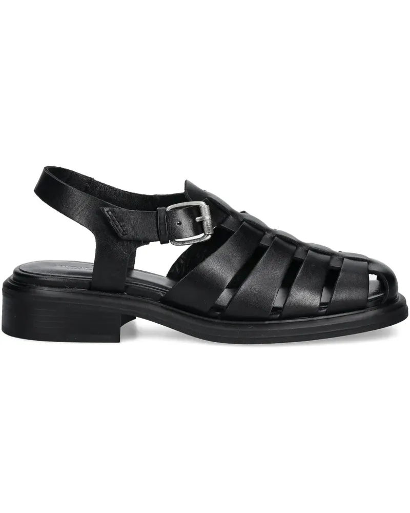 Vagabond Ellis Römersandalen 25mm - Schwarz Schwarz