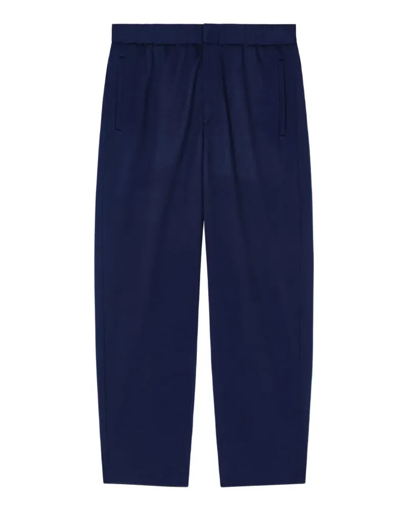 Giorgio Armani Hose mit elastischem Bund - Blau Blau