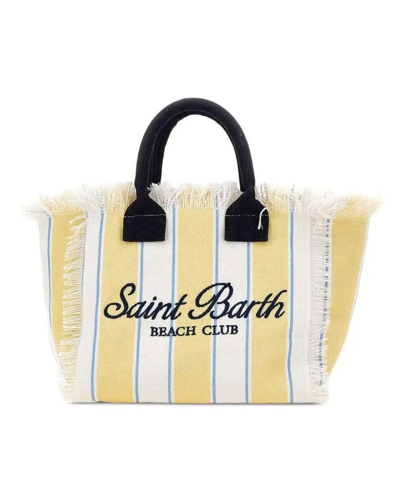MC2 Saint Barth Colette fringe-detailing tote bag - Gelb Gelb