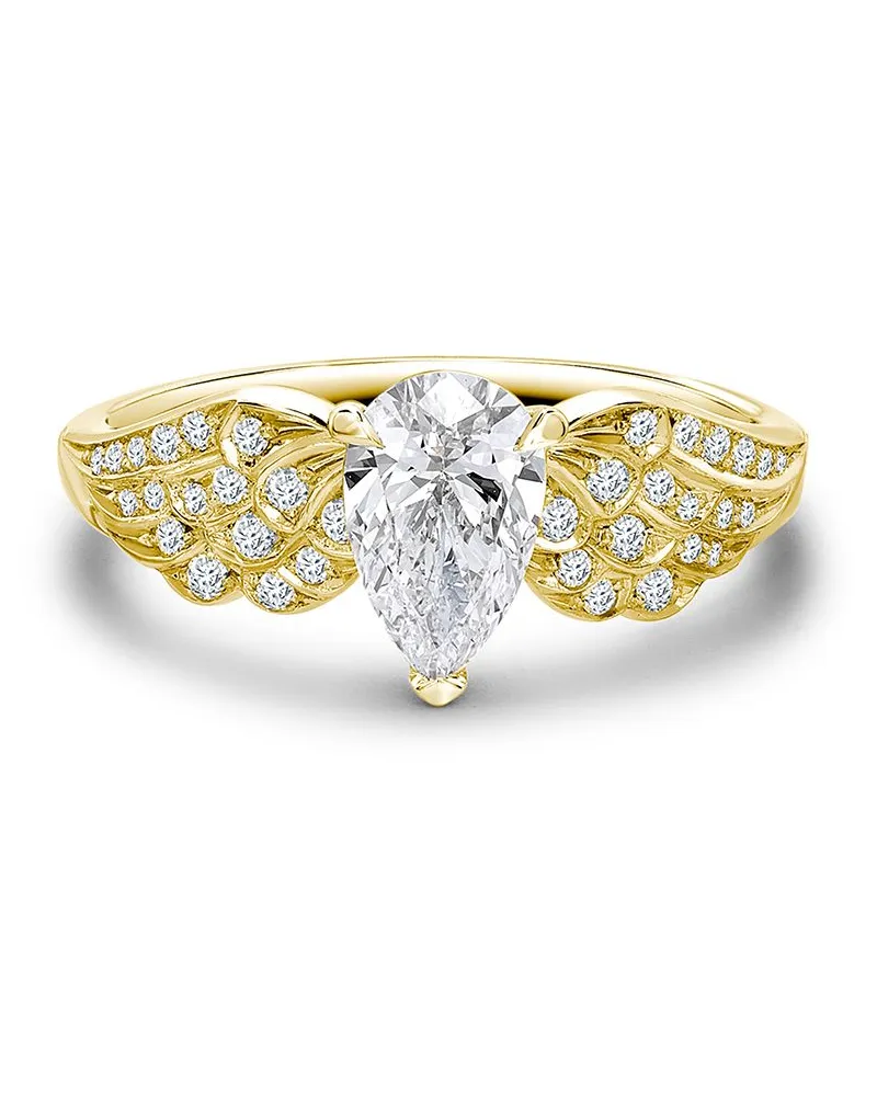 Pragnell 18kt Gelbgoldring mit Diamanten Gelb