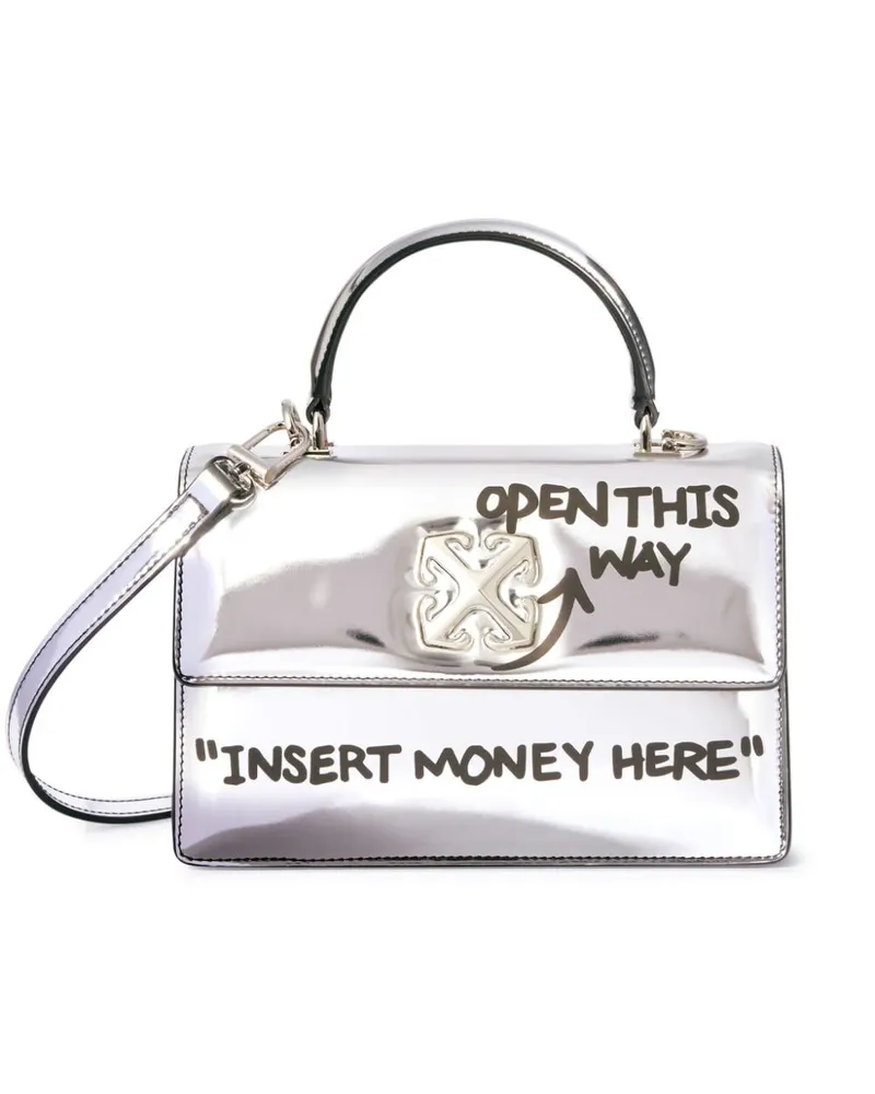 OFF-WHITE Jintey 1.4 Tasche - Silber Silber