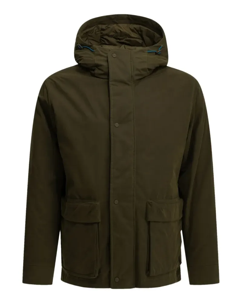 Herno Gefütterte Kapuzenjacke - Grün Grün