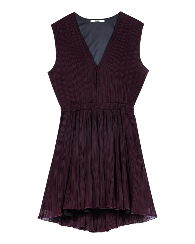 Maje Kleid mit Cut-Outs - Violett Violett