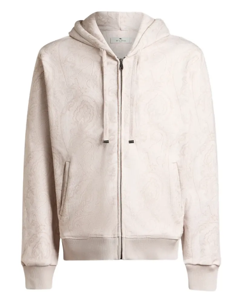 Etro Hoodie mit Arnica-Motiv - Nude Nude