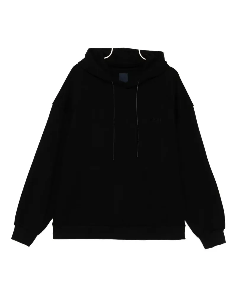 JUUN.J drawstring hooded sweatshirt - Schwarz Schwarz