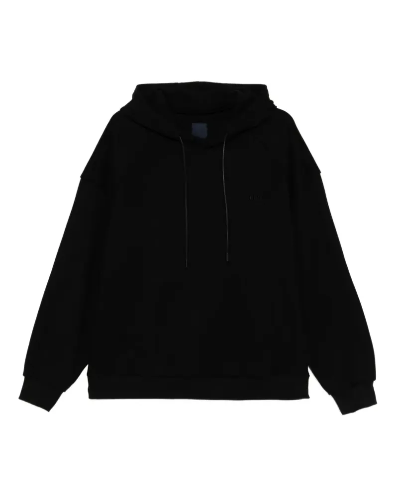 JUUN.J drawstring hooded sweatshirt - Schwarz Schwarz