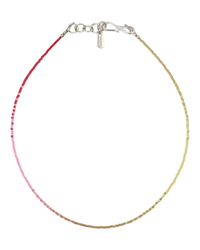 Paul Smith beaded necklace - Silber Silber