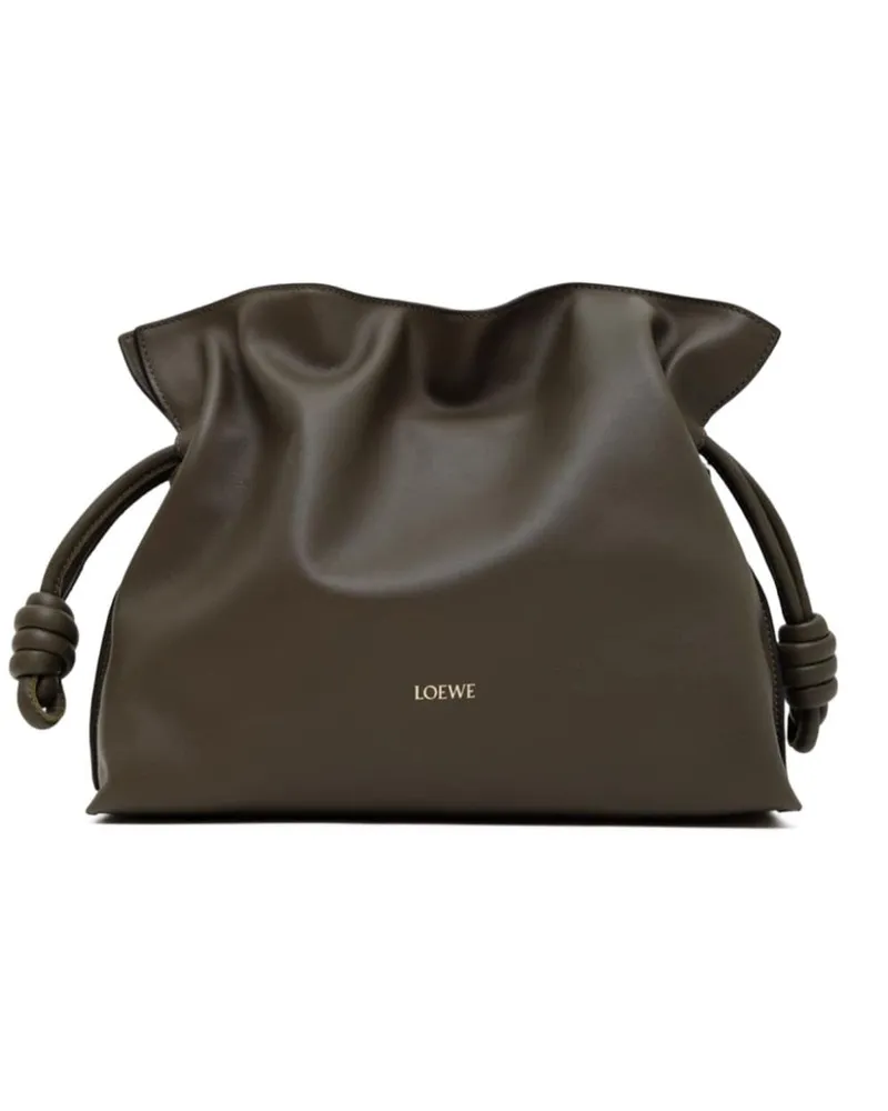 Loewe Flamenco Clutch - Grün Grün
