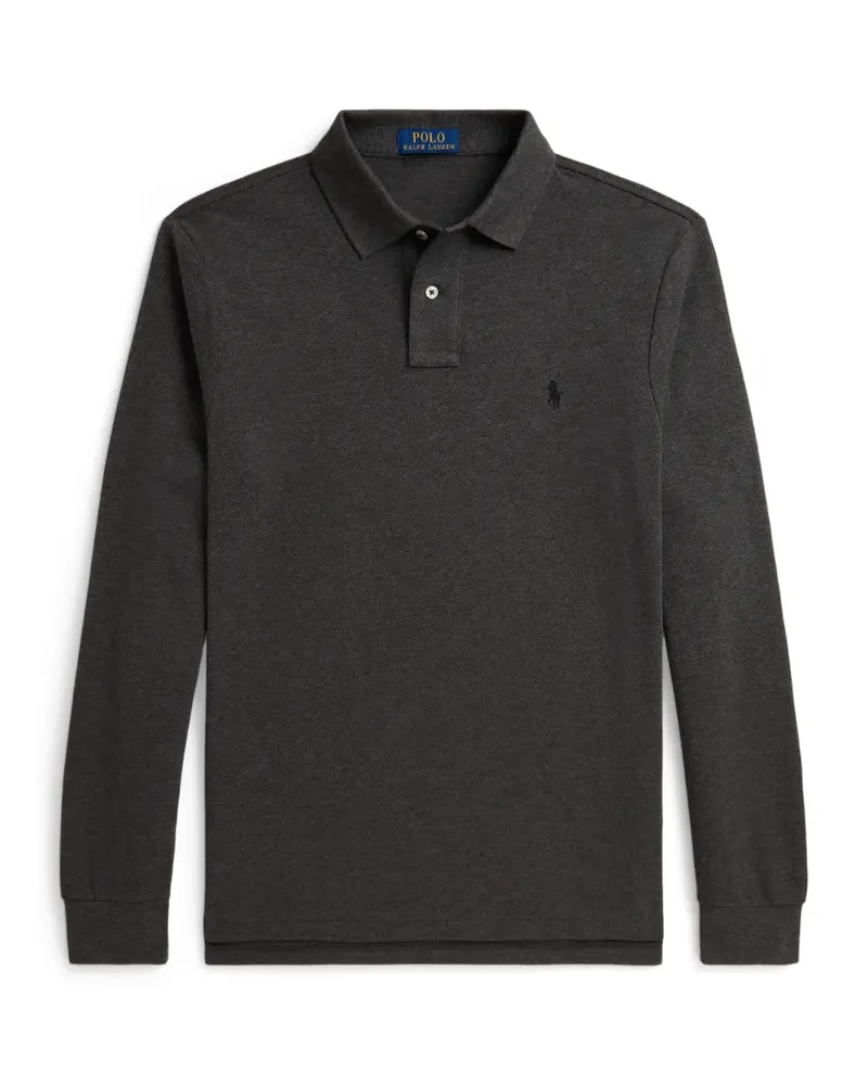 Ralph Lauren Custom-Slim-Fit Poloshirt - Grau Grau