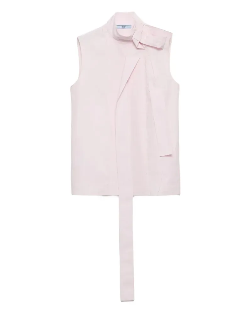 Prada Oberteil mit Schleifen - Rosa Rosa