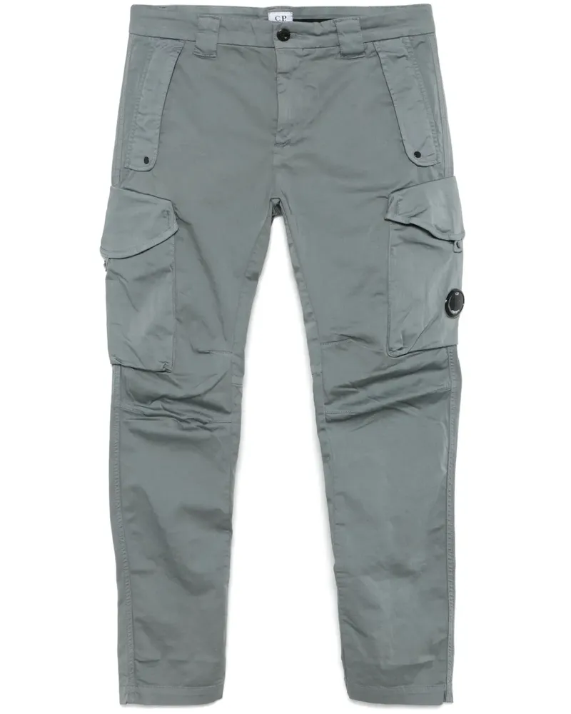 C.P. Company Cargohose mit Linsen-Detail - Blau Blau