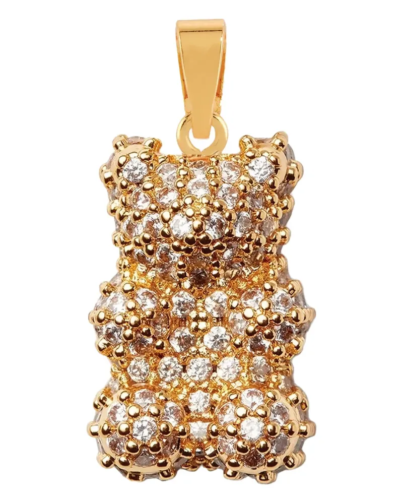 CRYSTAL HAZE Nostalgia Bear Anhänger - Gold Gold