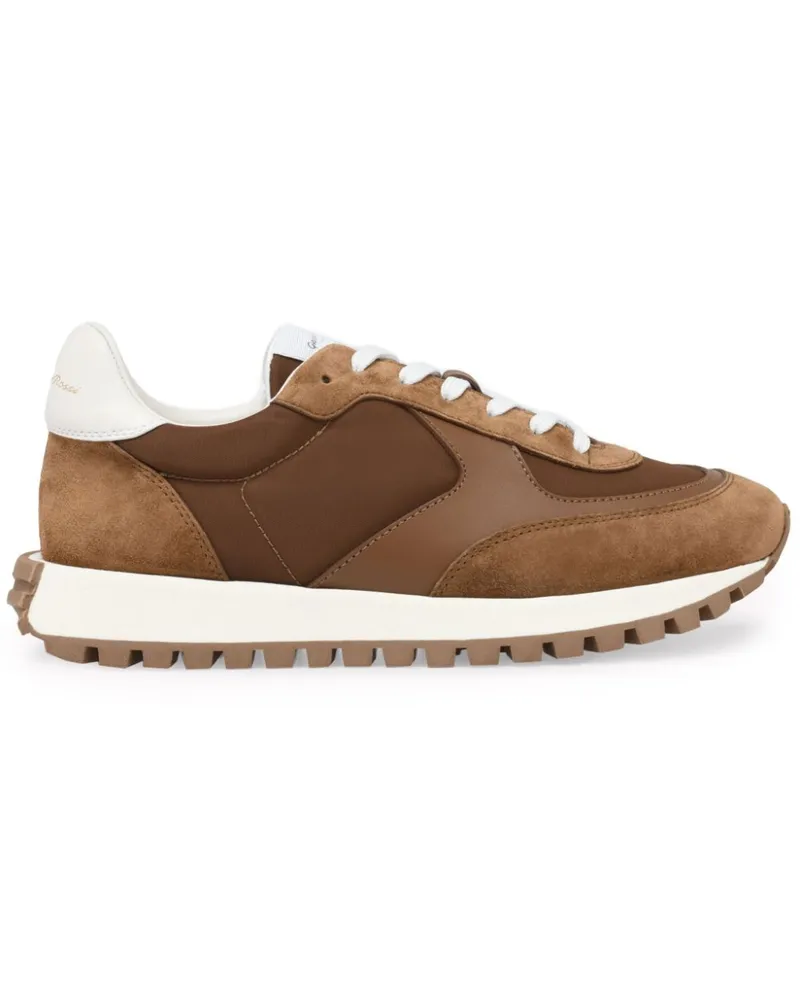 Gianvito Rossi Gravel Sneakers mit Einsätzen - Braun Braun