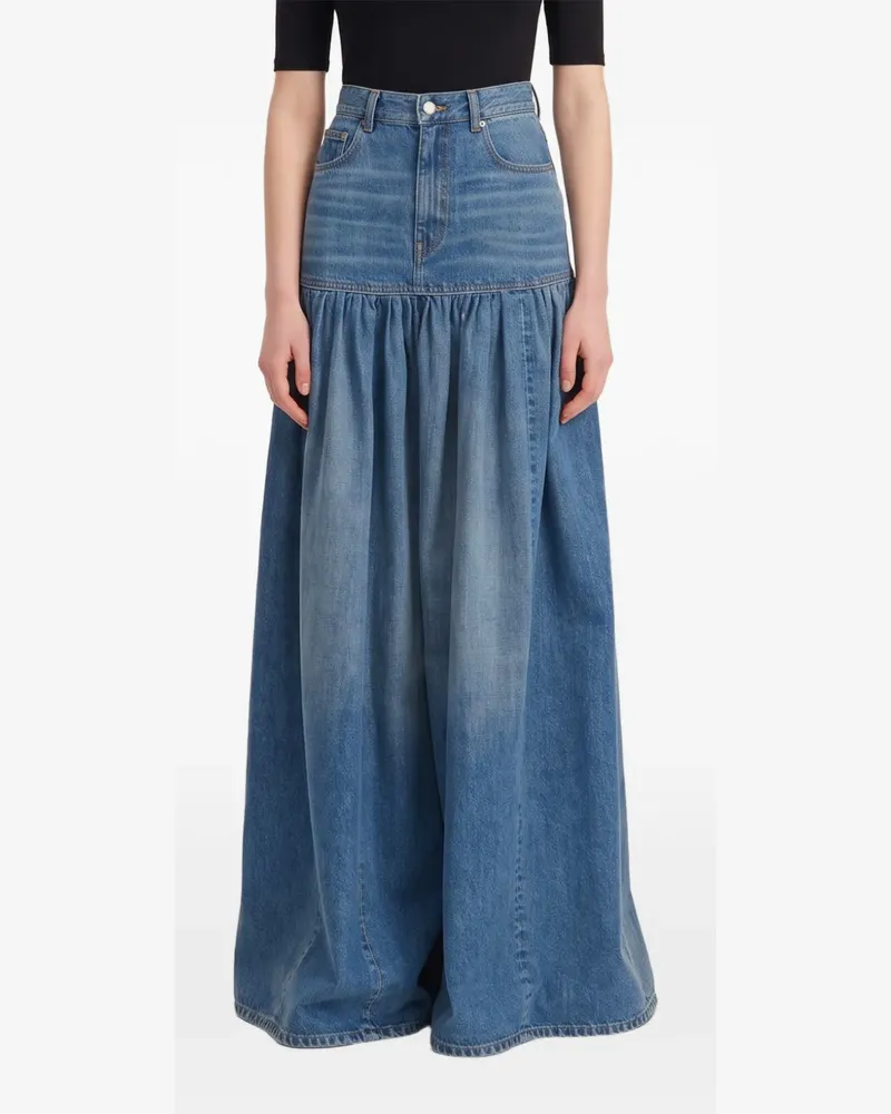 Chloé Klassische Ballonjeans - Blau Blau