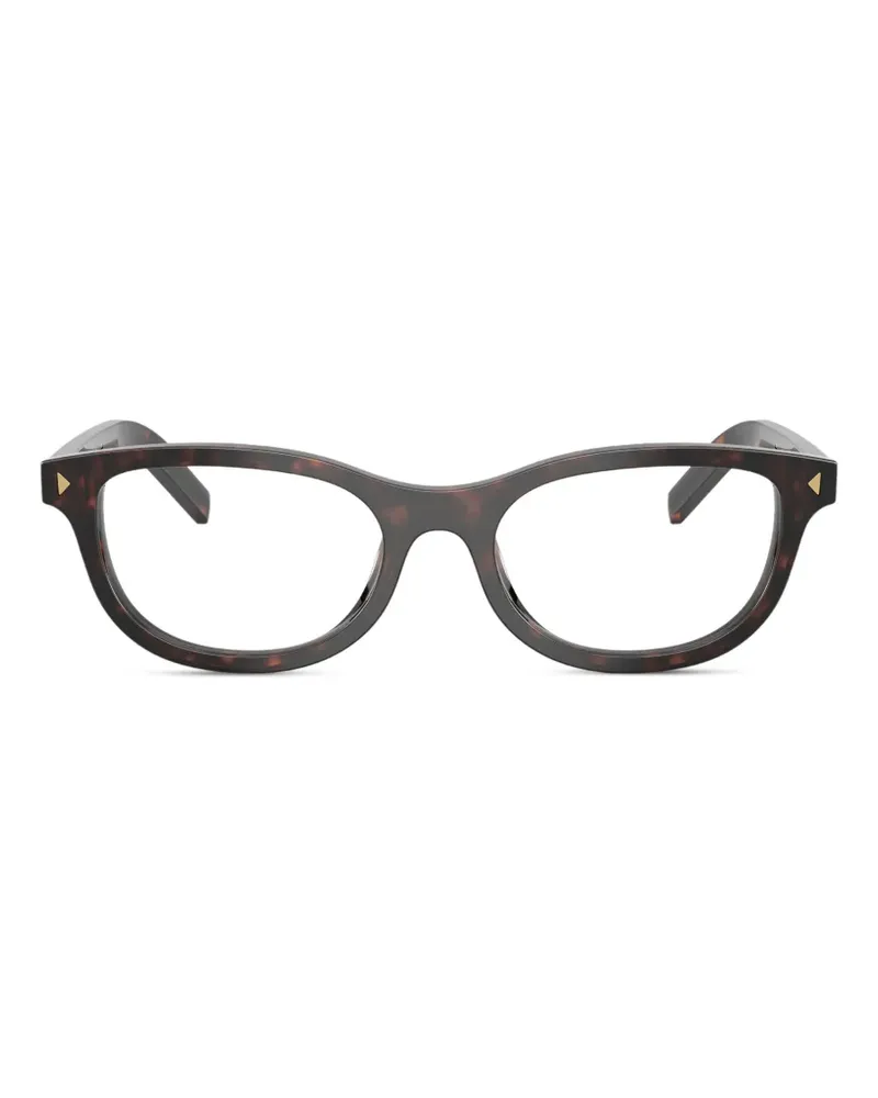 Prada geometric glasses - Braun Braun