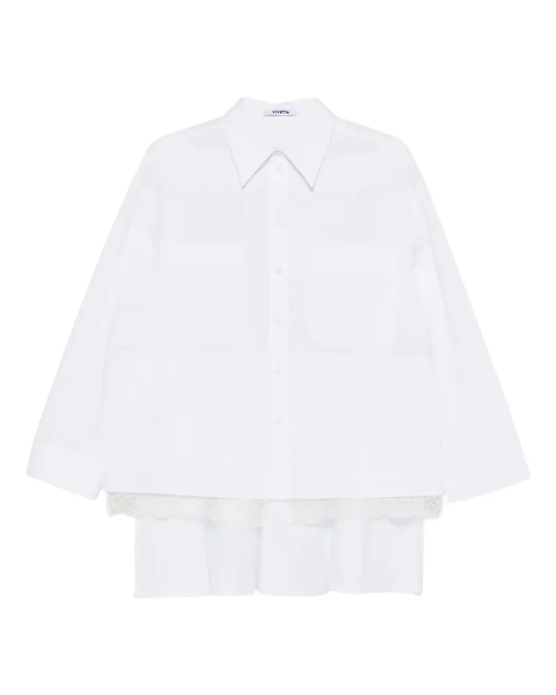 Vivetta pocket lace shirt - Weiß Weiß