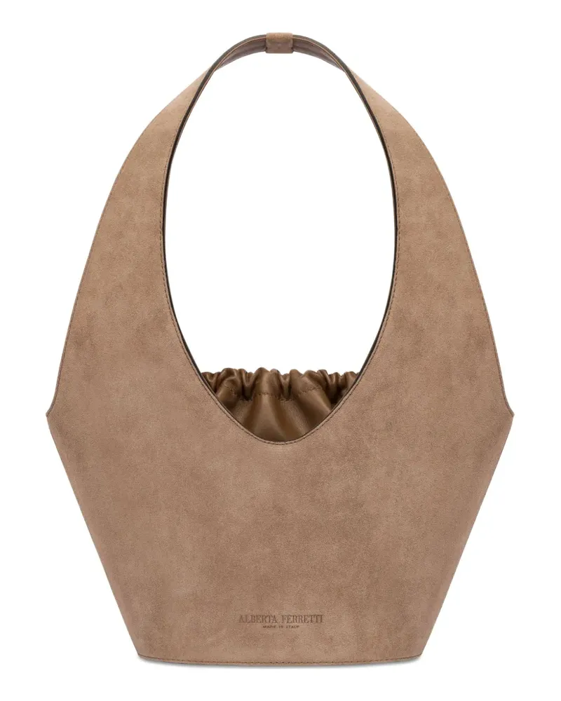 Alberta Ferretti Schultertasche mit Cut-Outs - Grün Grün