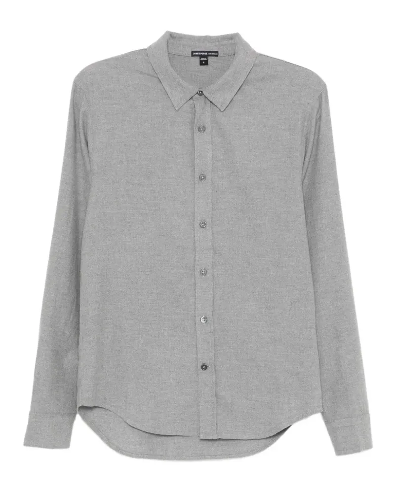 James Perse Hemd aus Baumwolle - Grau Grau