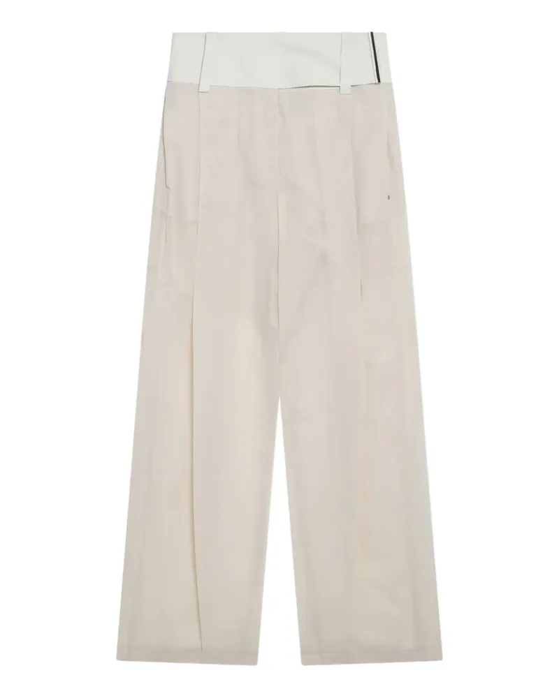 SPORTMAX wide-leg trousers - Nude Nude