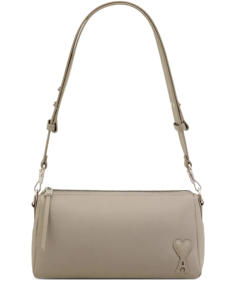 AMI Paris Wattierte Marcel Schultertasche - Nude Nude