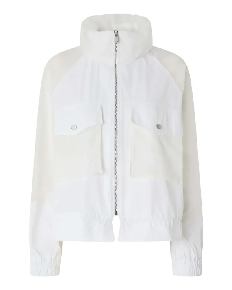 Pinko Jacke mit Taschen - Weiß Weiß
