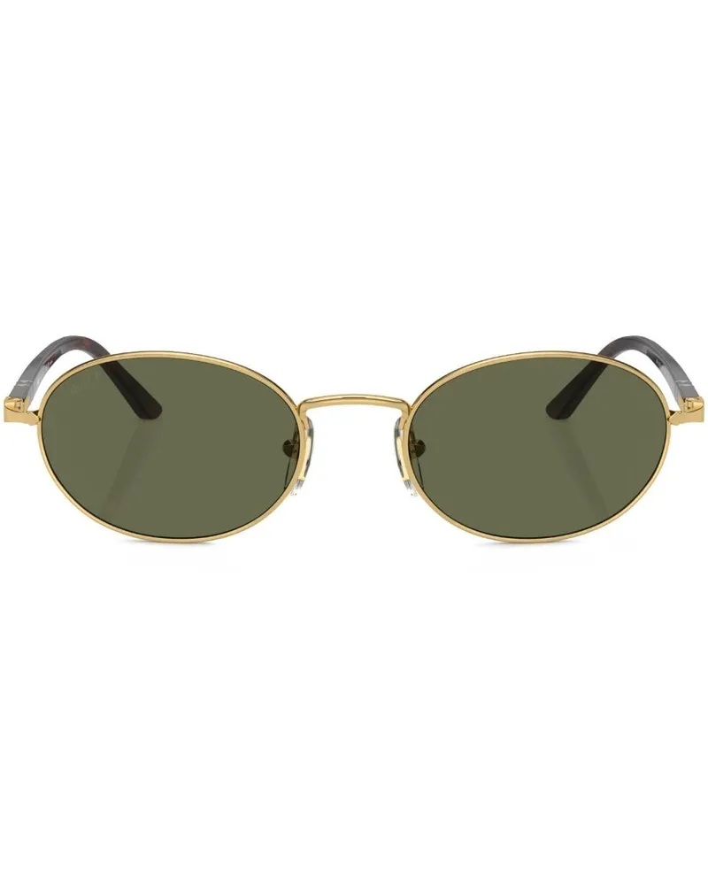 Persol Sonnenbrille mit ovalem Gestell - Braun Braun