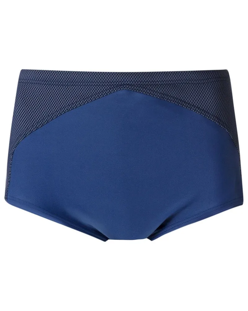Amir Slama Klassische Badehose - Blau Blau