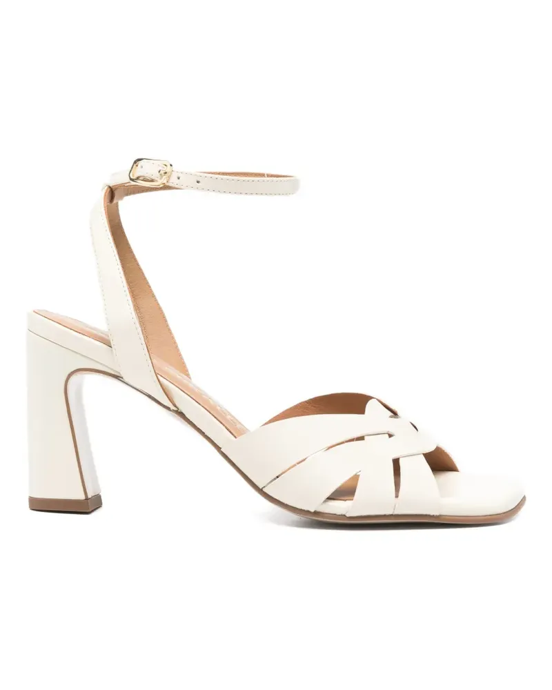 Pedro Miralles Munera square-toe sandals - Nude Nude