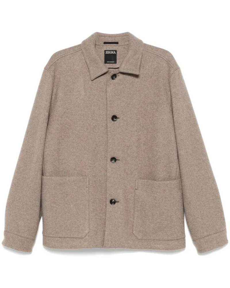 Ermenegildo Zegna Jacke aus Kaschmir - Nude Nude